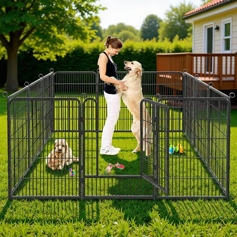 Modular Indoor/Outdoor Pet Playpen main view
