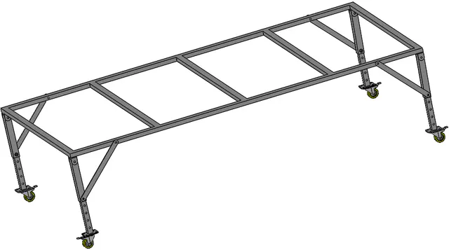 Adjustable Pickup Truck Bed Rack main view