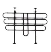 Three-Bar U-Shaped Dog Car Barrier main view