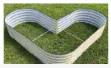 Curved Metal Raised Garden Bed main view