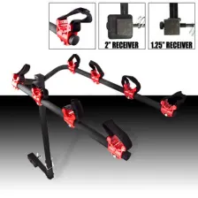 Folding Four-Bike Hitch Rack main view