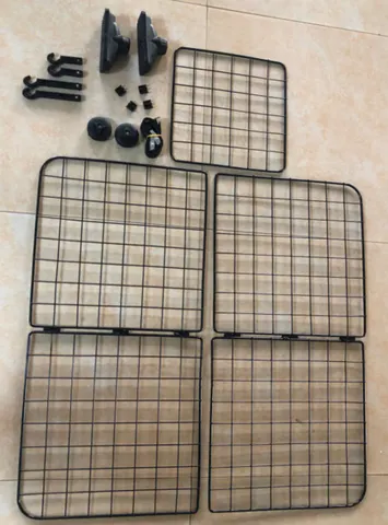 Modular Mesh Vehicle Pet Barrier main view