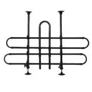 Two-Bar U-Shaped Dog Car Barrier main view