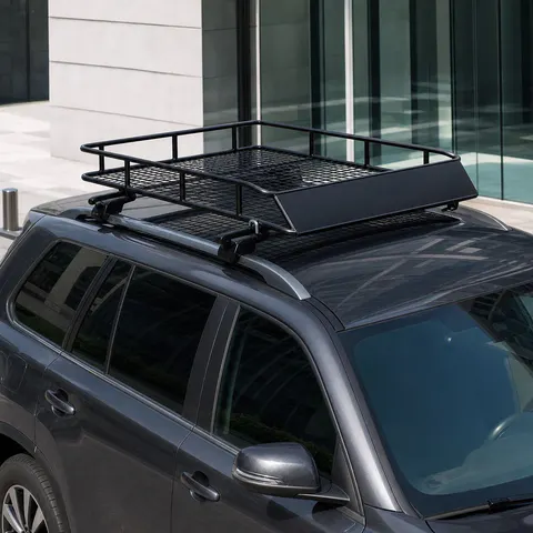 Heavy-Duty Roof Cargo Basket main view