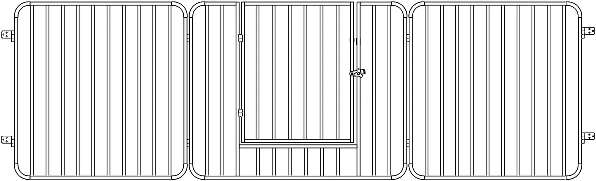 Modular Safety Gate Enclosure Main view