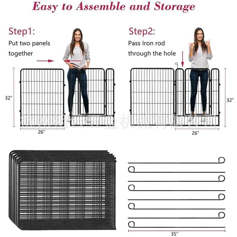 Modular Indoor/Outdoor Pet Playpen Product view 3