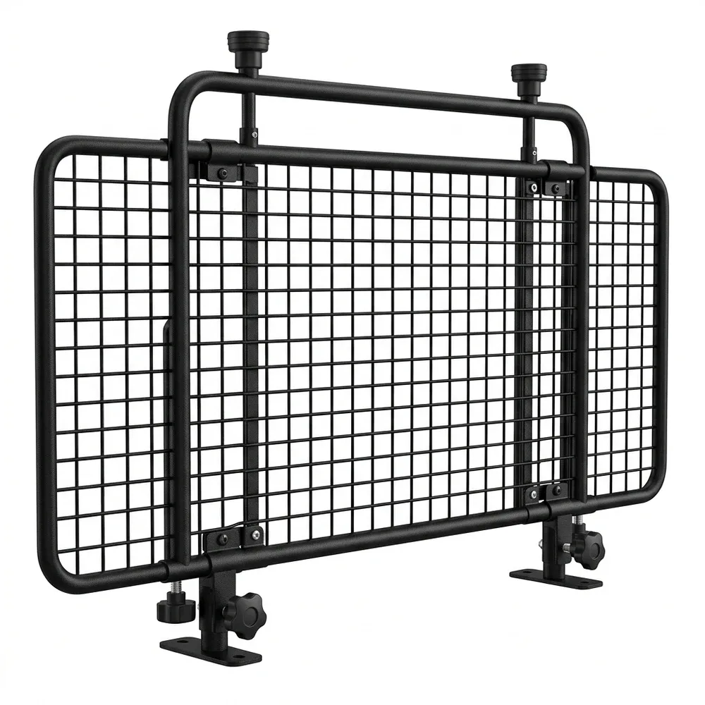 Tubular Dog Car Barrier Main view