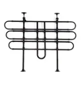 Three-Bar U-Shaped Dog Car Barrier Main view