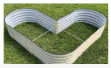 Curved Metal Raised Garden Bed Main view